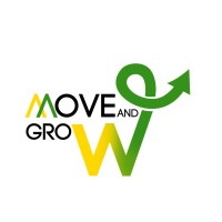 Move and Grow logo, Move and Grow contact details