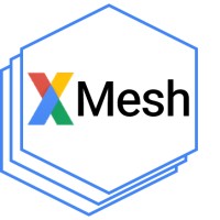 XMesh logo, XMesh contact details