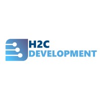 H2C Development logo, H2C Development contact details