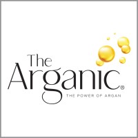 The Arganic logo, The Arganic contact details