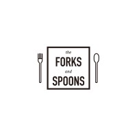 the Forks & Spoons logo, the Forks & Spoons contact details