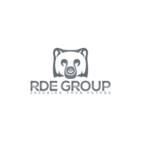 The RDE GROUP logo, The RDE GROUP contact details