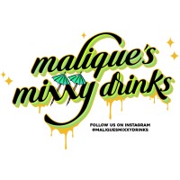 Malique's Mixxy Drinks logo, Malique's Mixxy Drinks contact details