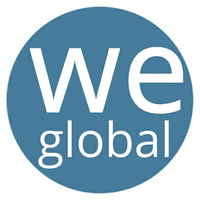 WeGlobal logo, WeGlobal contact details