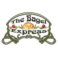 The Bagel Express logo, The Bagel Express contact details