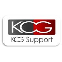 KCG Support logo, KCG Support contact details