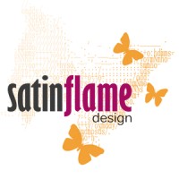 satinflame design logo, satinflame design contact details