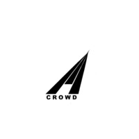 The A Crowd logo, The A Crowd contact details