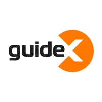 GuideX logo, GuideX contact details