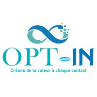 OPT-IN logo, OPT-IN contact details