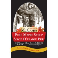 McCamus Maple Syrup logo, McCamus Maple Syrup contact details