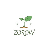 ZGrow logo, ZGrow contact details