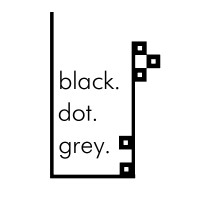 Black.dot.Grey logo, Black.dot.Grey contact details