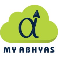 My Abhyas logo, My Abhyas contact details