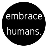 embrace humans logo, embrace humans contact details