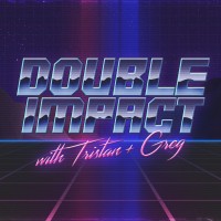 Double Impact Podcast logo, Double Impact Podcast contact details