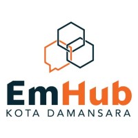 EmHub logo, EmHub contact details