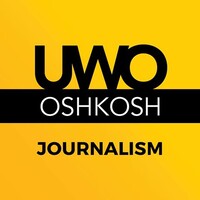 UW Oshkosh Journalism Department logo, UW Oshkosh Journalism Department contact details