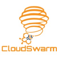 CloudSwarm logo, CloudSwarm contact details