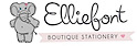 Elliefont Boutique Stationery logo, Elliefont Boutique Stationery contact details