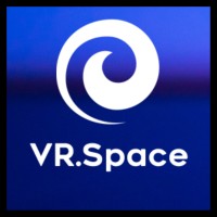 VR.Space logo, VR.Space contact details