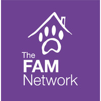 The FAM Network logo, The FAM Network contact details