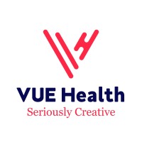 VUE Health logo, VUE Health contact details