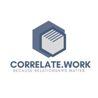 Correlate.work logo, Correlate.work contact details