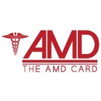 The AMD Card logo, The AMD Card contact details