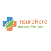 InsureHere logo, InsureHere contact details