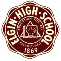 Elgin High School logo, Elgin High School contact details