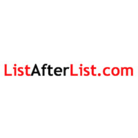 ListAfterList logo, ListAfterList contact details