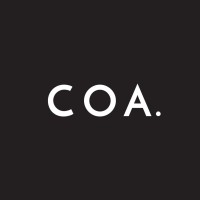 COA. logo, COA. contact details