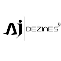 AJ Dezines logo, AJ Dezines contact details