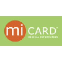 miCARD logo, miCARD contact details