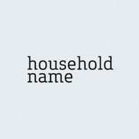 Household Name® logo, Household Name® contact details