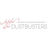 YYC Dustbusters logo, YYC Dustbusters contact details