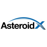 AsteroidX logo, AsteroidX contact details