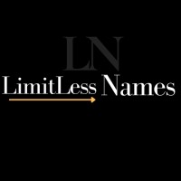 LimitLess Names logo, LimitLess Names contact details