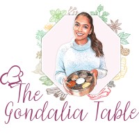 The Gondalia Table logo, The Gondalia Table contact details