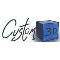 Custom3D logo, Custom3D contact details