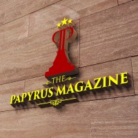 The Papyrus Magazine logo, The Papyrus Magazine contact details