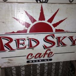 The Red Sky Cafe logo, The Red Sky Cafe contact details