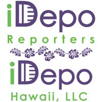 iDepo Reporters and iDepo Hawaii, LLC logo, iDepo Reporters and iDepo Hawaii, LLC contact details