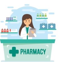 VS Pharmacy logo, VS Pharmacy contact details