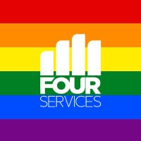 FourServices logo, FourServices contact details