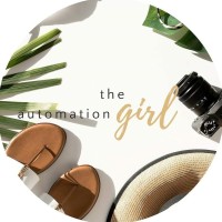 The Automation Girl logo, The Automation Girl contact details