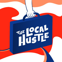 The Local Hustle logo, The Local Hustle contact details