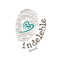 Indeleble social logo, Indeleble social contact details