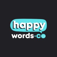 happywords.co logo, happywords.co contact details